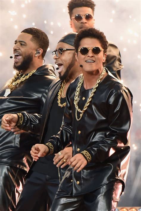 bruno mars versace suit nfl|Bruno Mars super bowl 50.